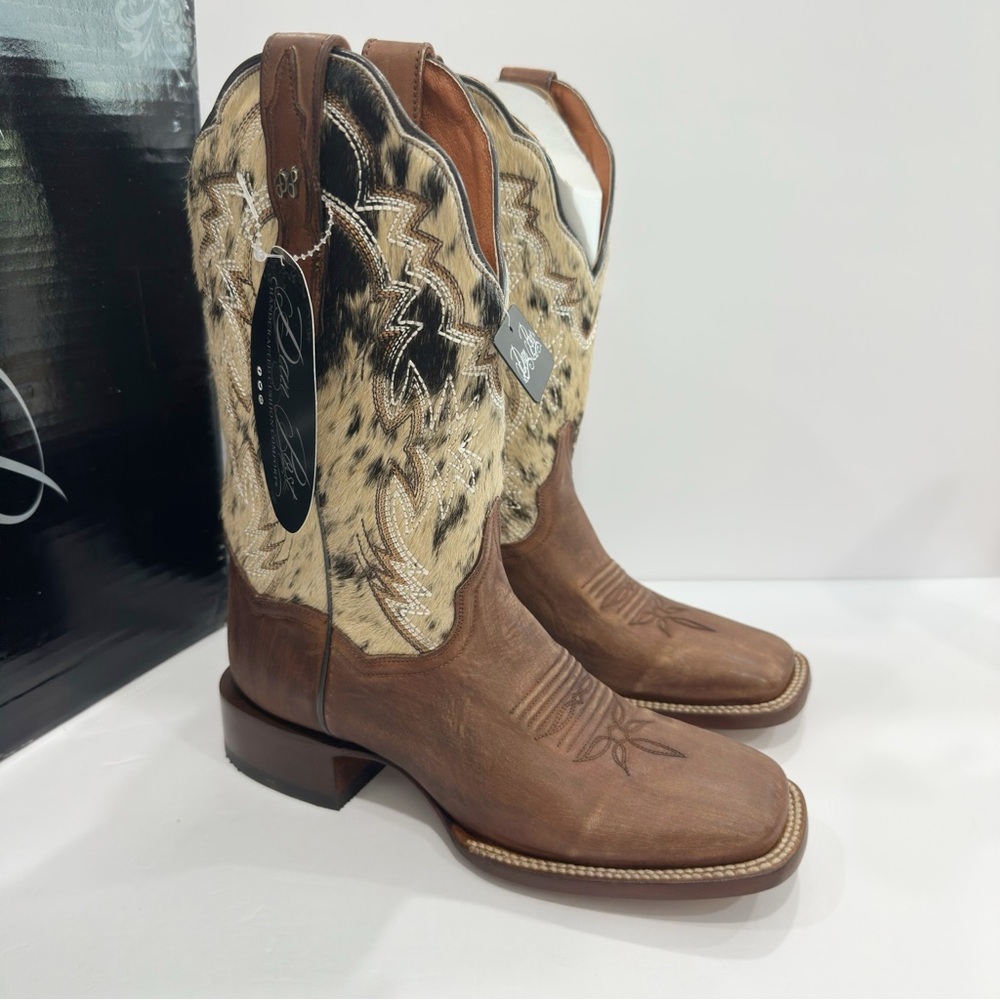 Dan Post Women's Clarabelle Leather Cowboy Boots